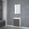 50 cm Asma Antrasit Banyo Dolabı BC 06