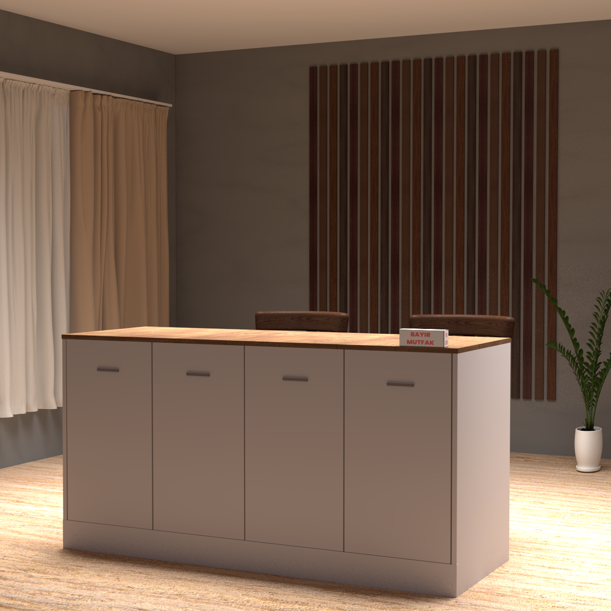 160 cm Ada Mutfak BCAM 2