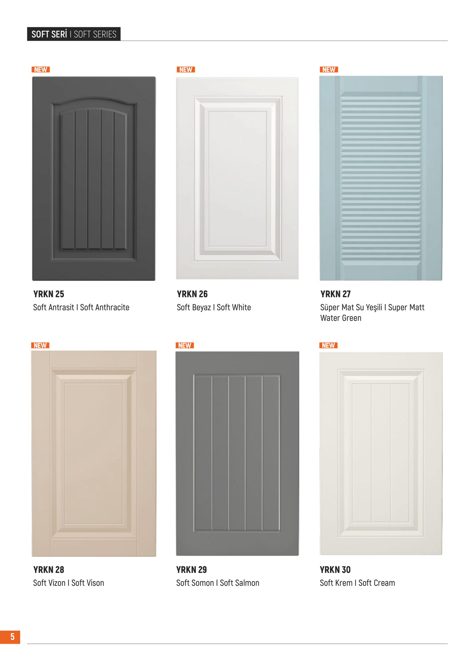 Mutfak Dolabı Kapak Modelleri