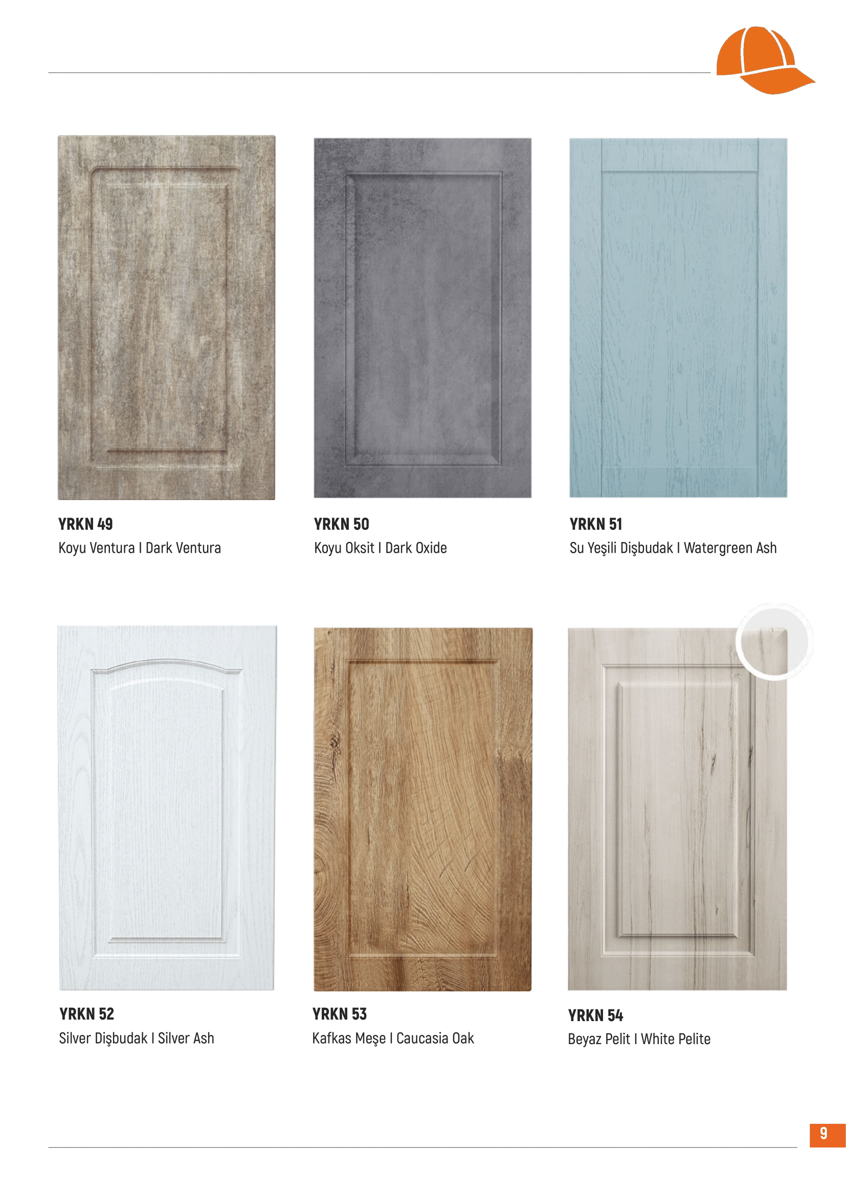 Mutfak Dolap Kapak Çeşitleri